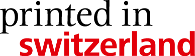 Logo printed in switzerland